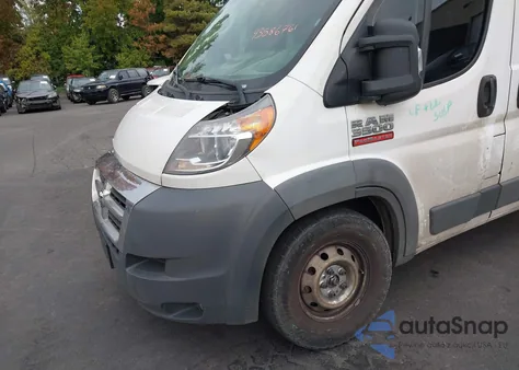 2018 Ram Promaster 3500 Cargo Van High Roof 159 Wb Ext z USA, uszkodzony, nr VIN 3C6URVJG3JE101260